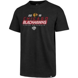 47 Chicago Blackhawks '47 CLUB TEE čierna M - Pánske tričko