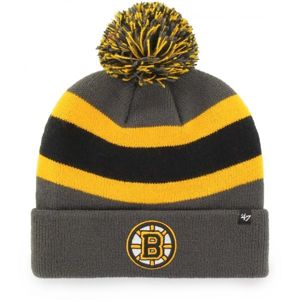 47 NHL Boston Bruins Breakaway CUFF KNIT šedá UNI - Zimná čiapka