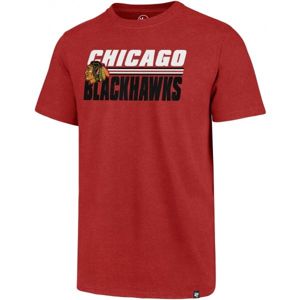 47 NHL CHICAGO BLACKHAWKS SHADOW CLUB TEE  M - Pánske tričko