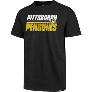 47 NHL PITTSBURGH PENGUINS SHADOW CLUB TEE čierna L - Pánske tričko