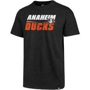 47 NHL ANAHEIM DUCKS SHADOW CLUB TEE Pánske tričko, čierna, veľkosť S