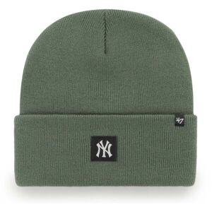 47 MLB NEW YORK YANKEES COMPACT ALT CUFF KNIT Zimná čiapka, khaki, veľkosť UNI