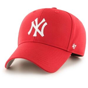 47 MLB NEW YORK YANKEES RAISED BASIC MVP Šiltovka, červená, veľkosť UNI