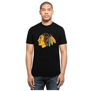 47 NHL CHICAGO BLACKHAWKS 47 CLUB TEE Pánske tričko, čierna, veľkosť M