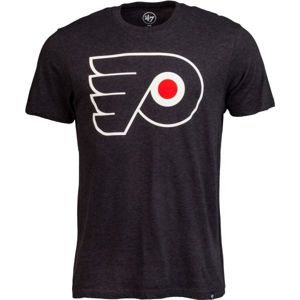 47 NHL PHILADELPHIA FLYERS 47 CLUB TEE Pánske tričko, čierna, veľkosť XL