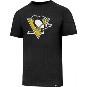 47 NHL PITTSBURGH PENGUINS CLUB TEE Pánske tričko, čierna, veľkosť XL