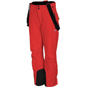 4F WOMEN´S SKI TROUSERS červená XS - Dámske lyžiarske nohavice