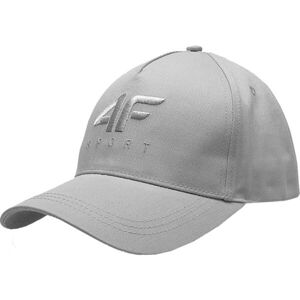 4F BASEBALL CAP Šiltovka, tmavo sivá, veľkosť L