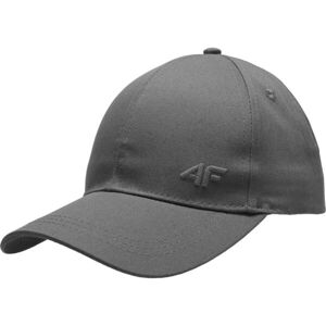4F MEN´S CAP Pánska šiltovka, tmavo sivá, veľkosť L