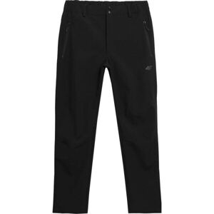 4F MEN´S PANT SOFTSHELL Pánske softshellové nohavice, čierna, veľkosť S