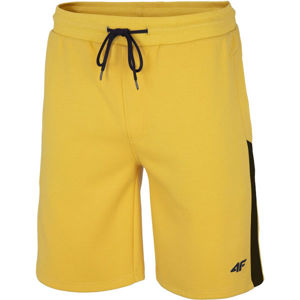 4F MEN´S SHORTS Pánske šortky, žltá, veľkosť XL