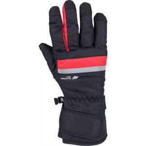 4F SKI GLOVES Lyžiarske rukavice, čierna, veľkosť M