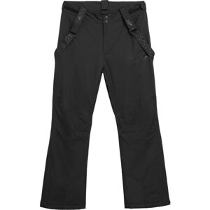 4F TROUSERS SKI Pánske lyžiarske nohavice, čierna, veľkosť L