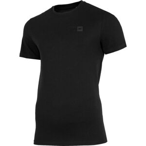 4F MENS T-SHIRT Pánske tričko, čierna, veľkosť S