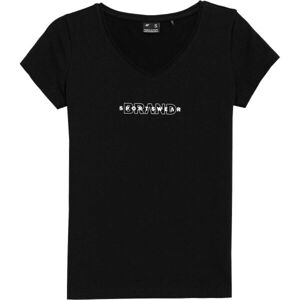 4F TSHIRT W Dámske tričko, ružová, veľkosť XL