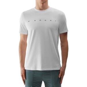 4F TSHIRT Pánske tričko, biela, veľkosť