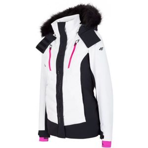 4F WOMEN'S SKI JACKET Dámská lyžařská bunda, biela, veľkosť XL