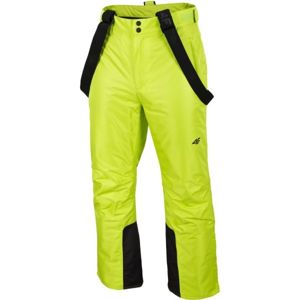 4F MEN´S SKI TROUSERS zelená S - Pánske lyžiarske nohavice