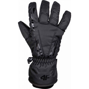 4F SKI GLOVES Lyžiarske rukavice, čierna, veľkosť L
