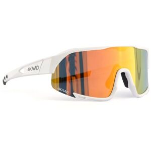 4KAAD PULSE RACE Športové slnečné okuliare, biela, veľkosť os