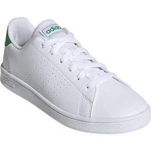 adidas ADVANTAGE K biela 35 - Detská voľnočasová obuv