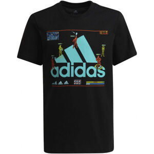adidas GMNG G T Chlapčenské tričko, čierna, veľkosť 116