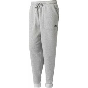 adidas ESSENTIALS SOLID BOYFRIEND PANT šedá XL - Dámske nohavice