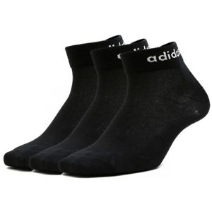 adidas BS ANKLE 3PP Set ponožiek, čierna, veľkosť 43 - 46