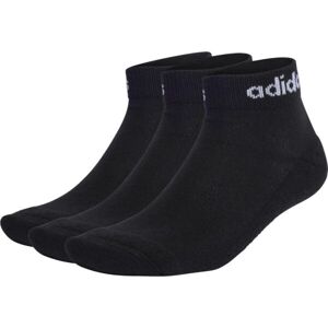 adidas C LIN ANKLE 3P Členkové ponožky, čierna, veľkosť M