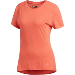 adidas FR SN SS TEE W oranžová L - Bežecké tričko