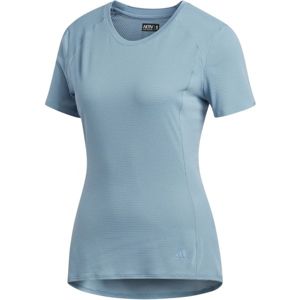 adidas FR SN SS TEE W modrá S - Bežecké tričko