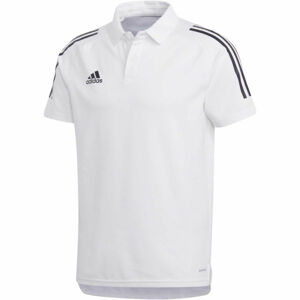 adidas CON20 POLO Pánske tričko polo, biela, veľkosť M