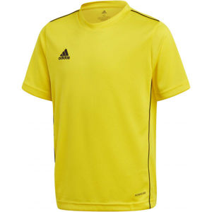 adidas CORE18 JSY Y Juniorský  futbalový dres, žltá, veľkosť 164
