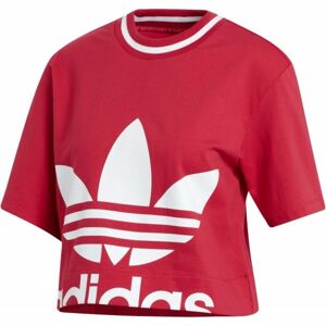 adidas CROPPED TEE červená 40 - Dámske tričko