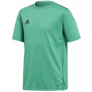adidas CORE18 JSY Y Juniorský  futbalový dres, zelená, veľkosť 164