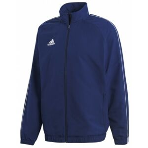 adidas CORE18 PRE JKT Pánska športová bunda, tmavo modrá, veľkosť L