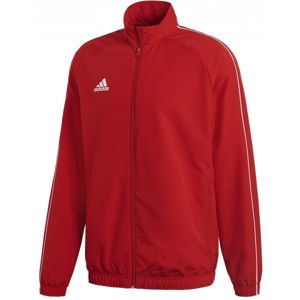 adidas CORE18 PRE JKT červená XL - Pánska športová bunda