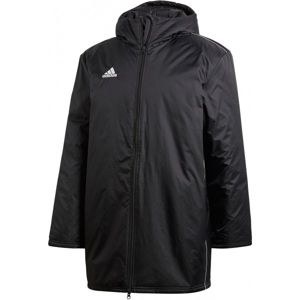 adidas CORE18 STD JKT Pánska športová bunda, čierna, veľkosť S
