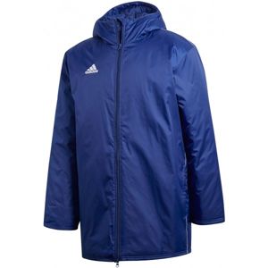 adidas CORE18 STD JKT Pánska športová bunda, modrá, veľkosť XL