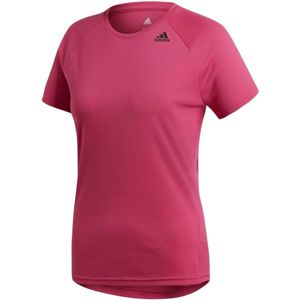 adidas D2M TEE LOSE Dámske športové tričko, ružová,čierna, veľkosť