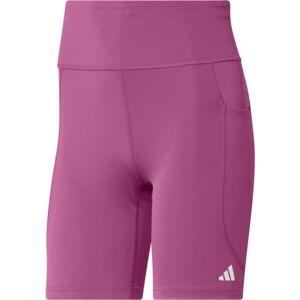 adidas DAILY RUN 5INCH Dámske bežecké šortky, ružová, veľkosť XL