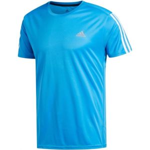 adidas RUN 3S TEE M modrá XL - Pánske tričko