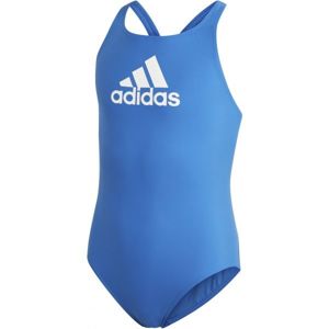 adidas YA BOS SUIT Dievčenské plavky, modrá, veľkosť 116