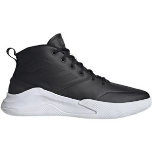 adidas OWNTHEGAME Pánska basketbalová obuv, čierna, veľkosť 47 1/3