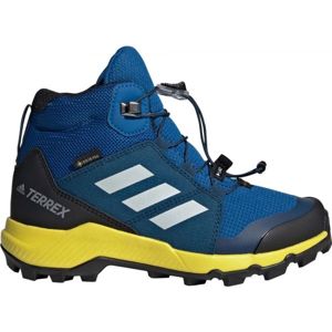 adidas TERREX MID GTX K Detská outdoorová obuv, modrá, veľkosť 34
