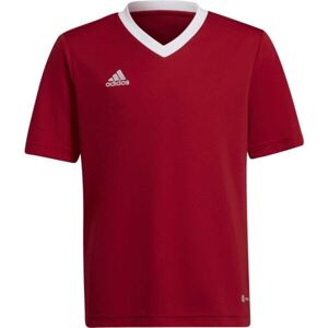 adidas ENT22 JSY Y Juniorský futbalový dres, červená, veľkosť 164
