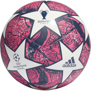 adidas FINALE ISTANBUL CLUB Futbalová lopta, ružová, veľkosť 3