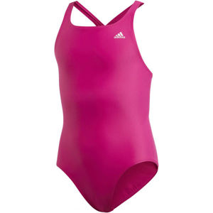 adidas Dievčenské plavky Dievčenské plavky, ružová, veľkosť 152
