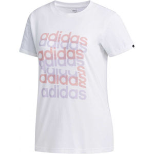 adidas BIG GFX TEE biela S - Dámske tričko