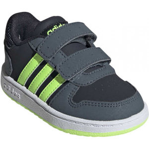 adidas HOOPS 2.0 CMF I Detské tenisky na voľný čas, tmavo sivá, veľkosť 23